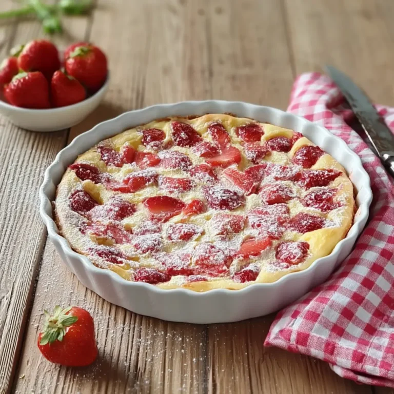 Erdbeer Clafoutis