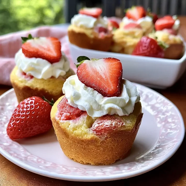Erdbeer Shortcake Muffins