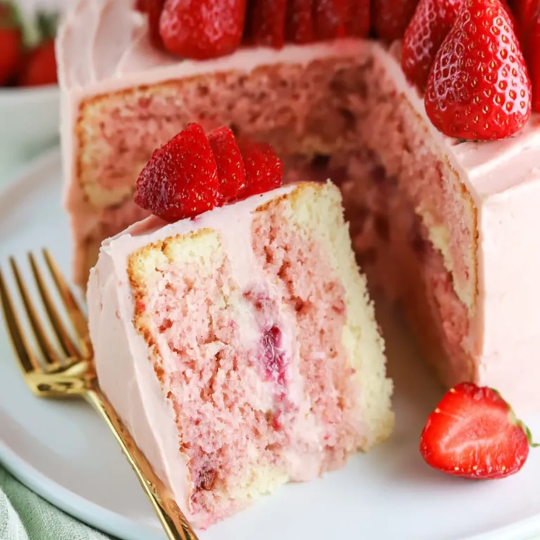 Erdbeerkuchen