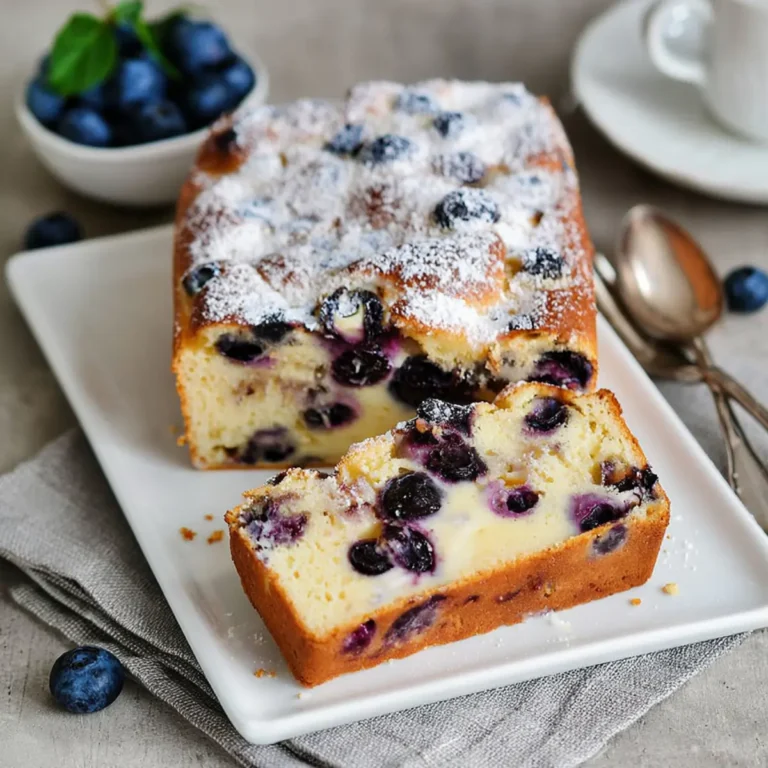Heidelbeerkuchen mit Joghurt