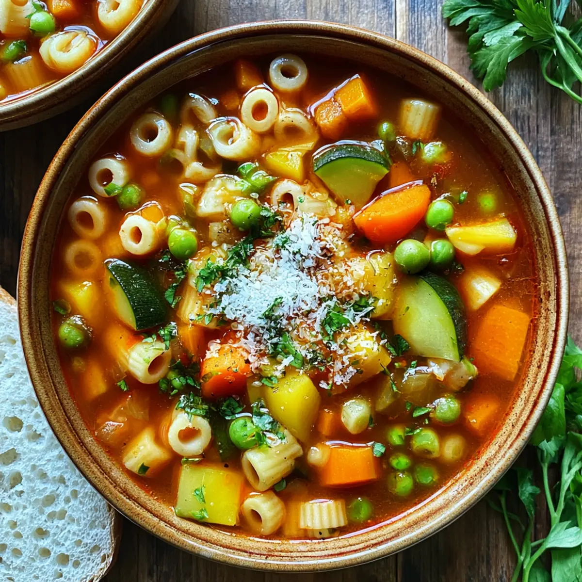 Minestrone Suppe