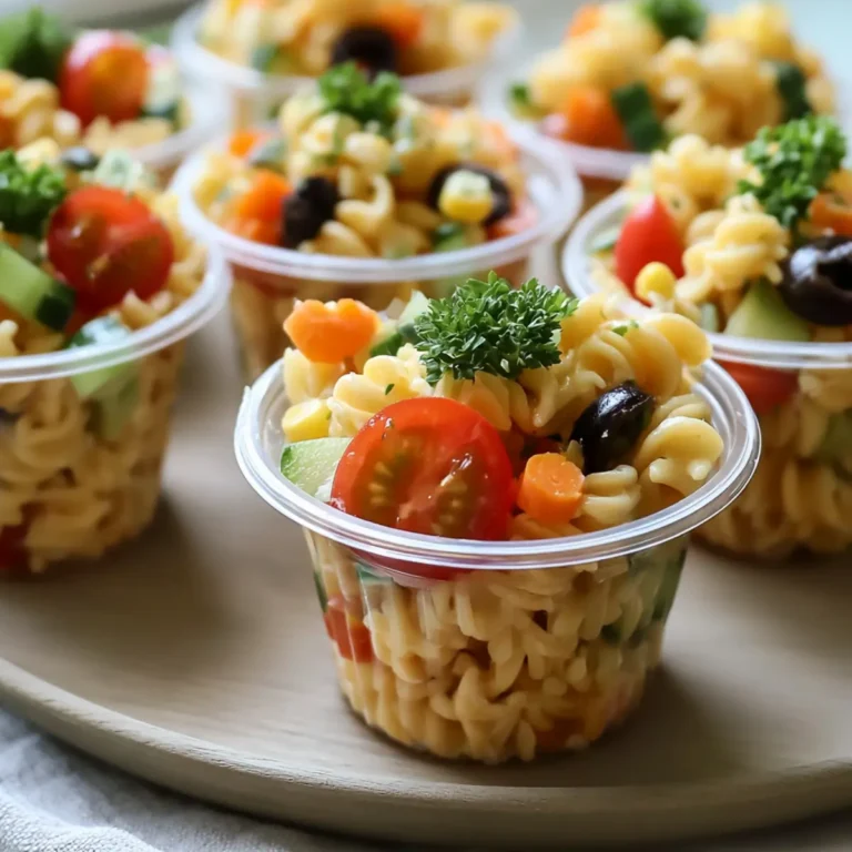 Nudelsalat Cups