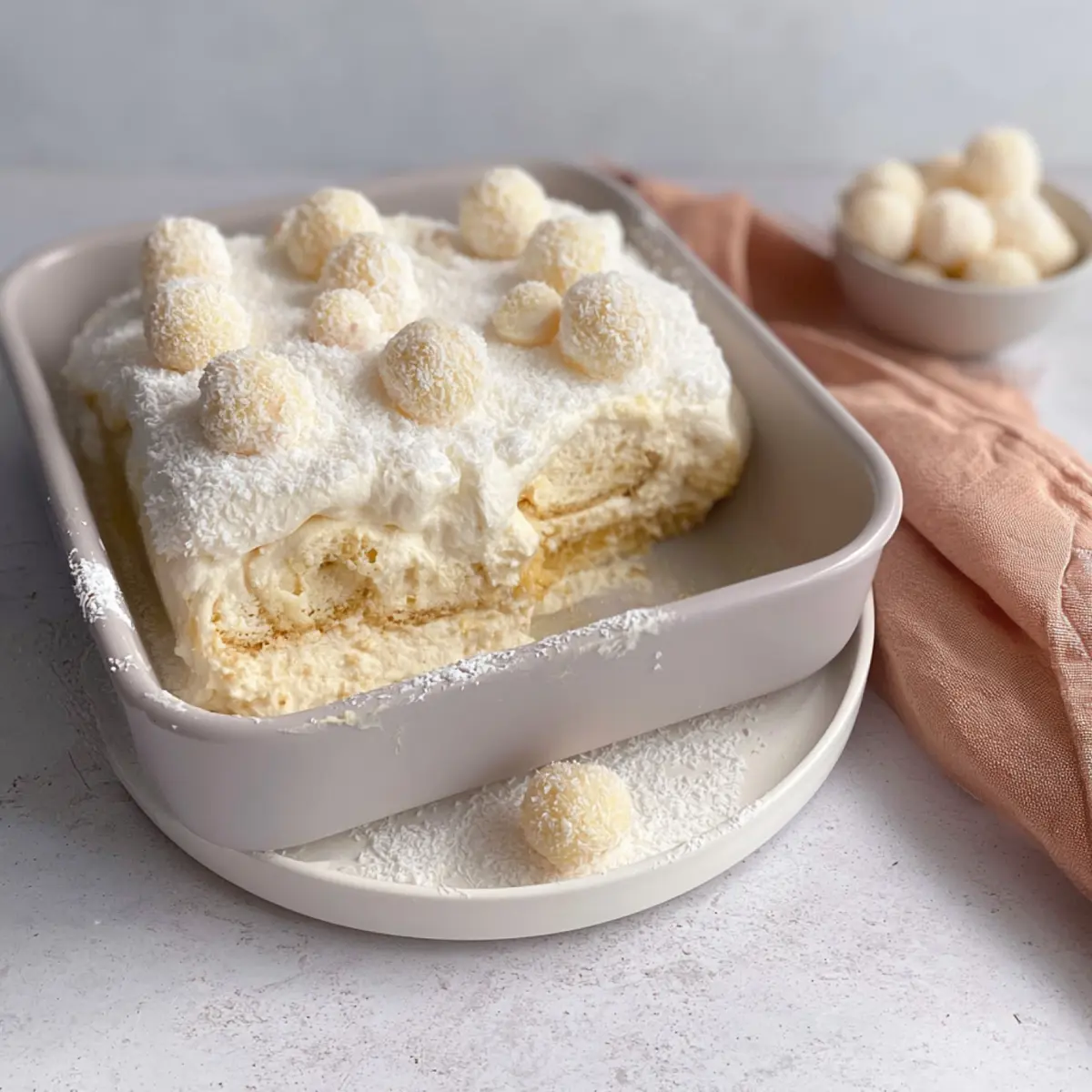 Raffaello Tiramisu ohne Backen