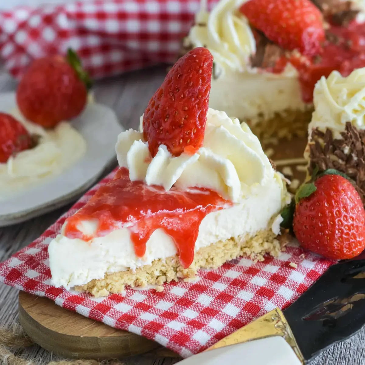 Spaghetti Eis Torte ohne Backen
