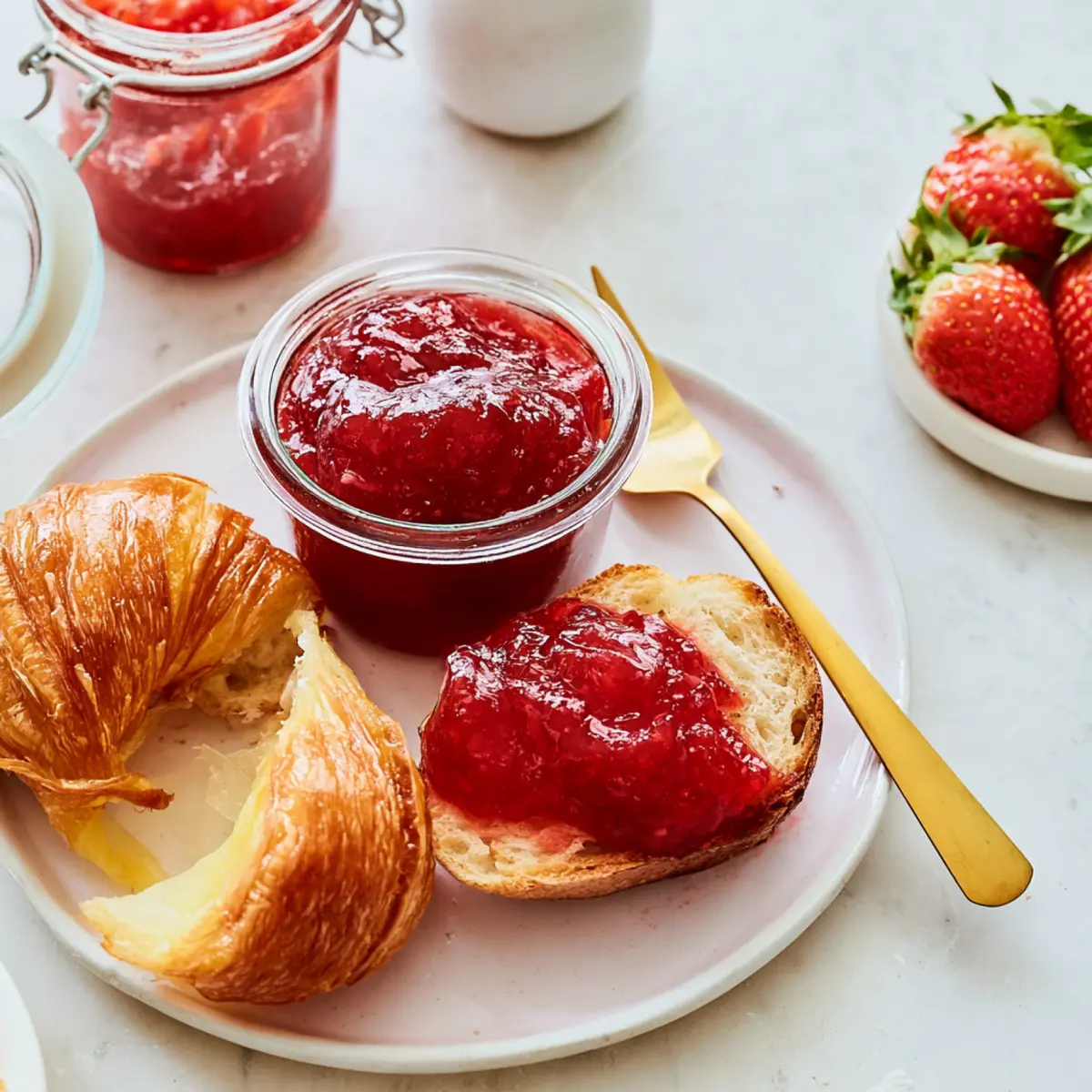 Stachelbeer Erdbeer Marmelade