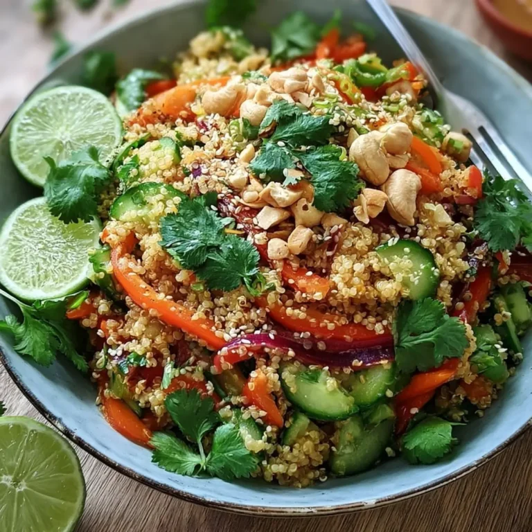 Thai Quinoa Crunch Salat