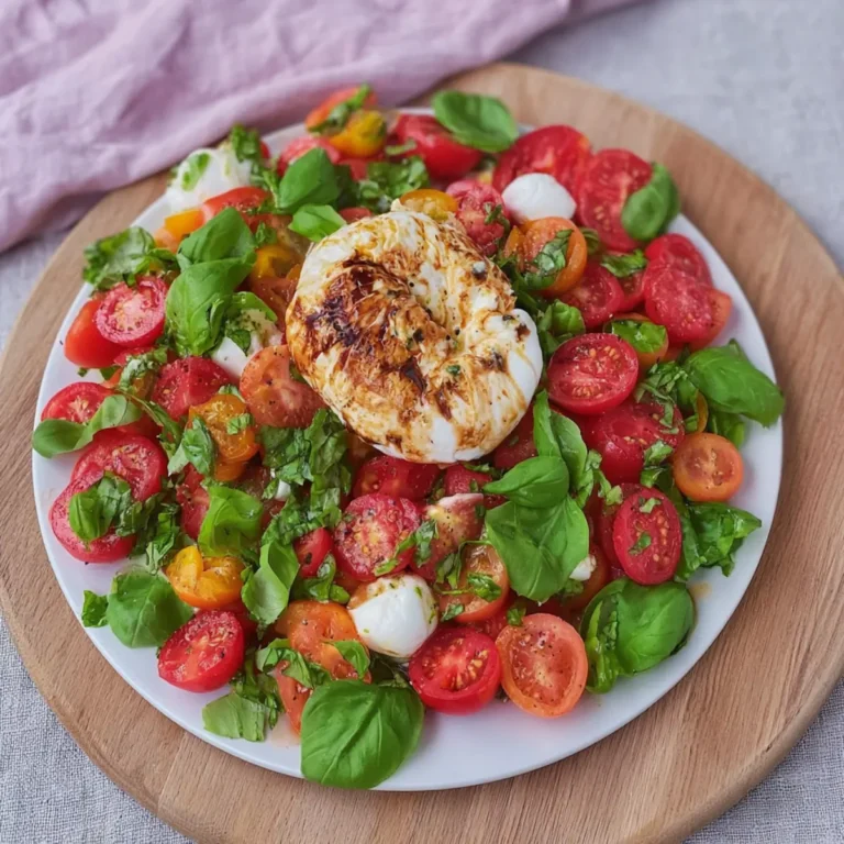 Tomatensalat mit Burrata