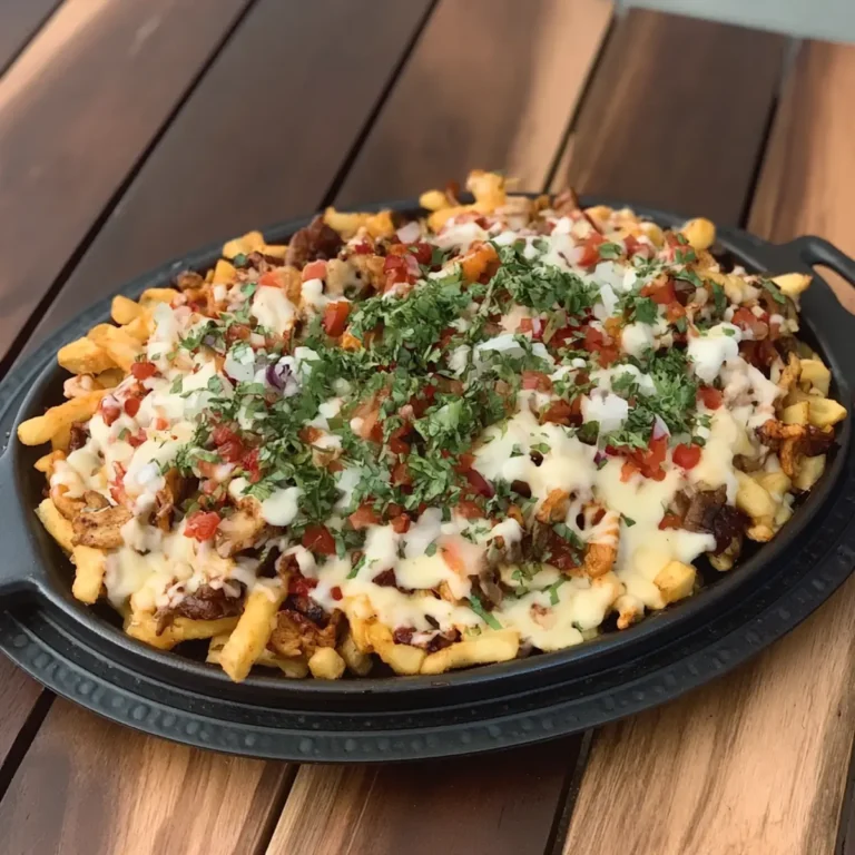 Chicken Fajita Loaded Fries