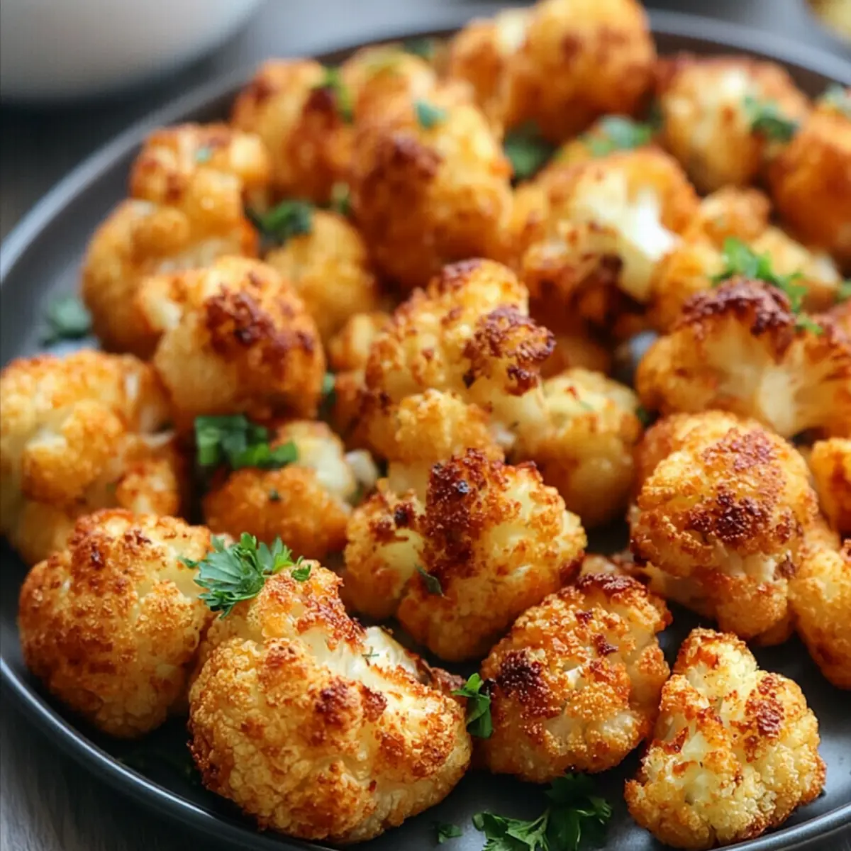 Crispy Roasted Cauliflower