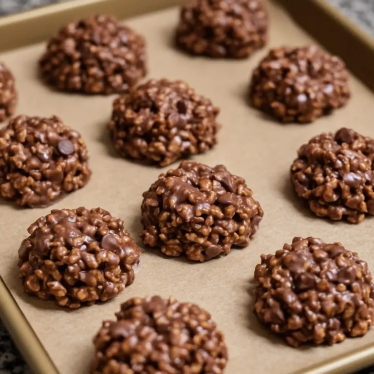 No-Bake Star Crunch Cookies