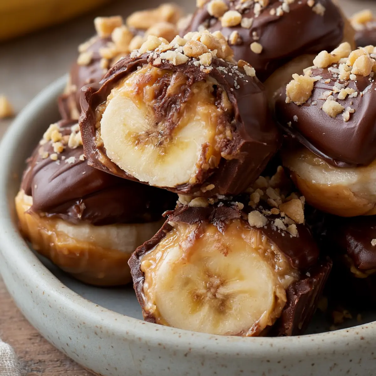 Reese's Banana Peanut Butter Freezer Bites