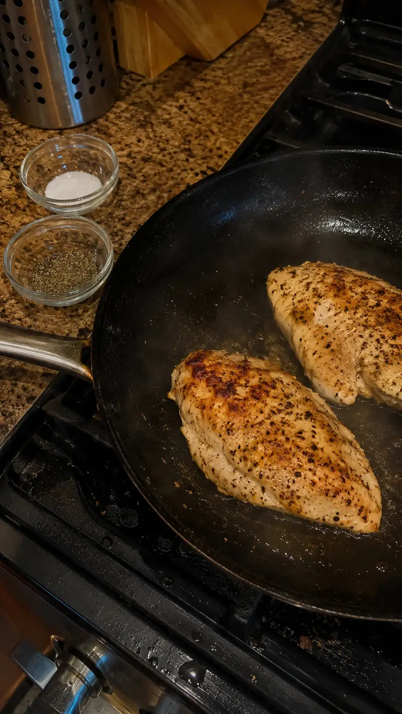 Slow Cooker Chicken and Gravy over Mashed Potatoes (3)