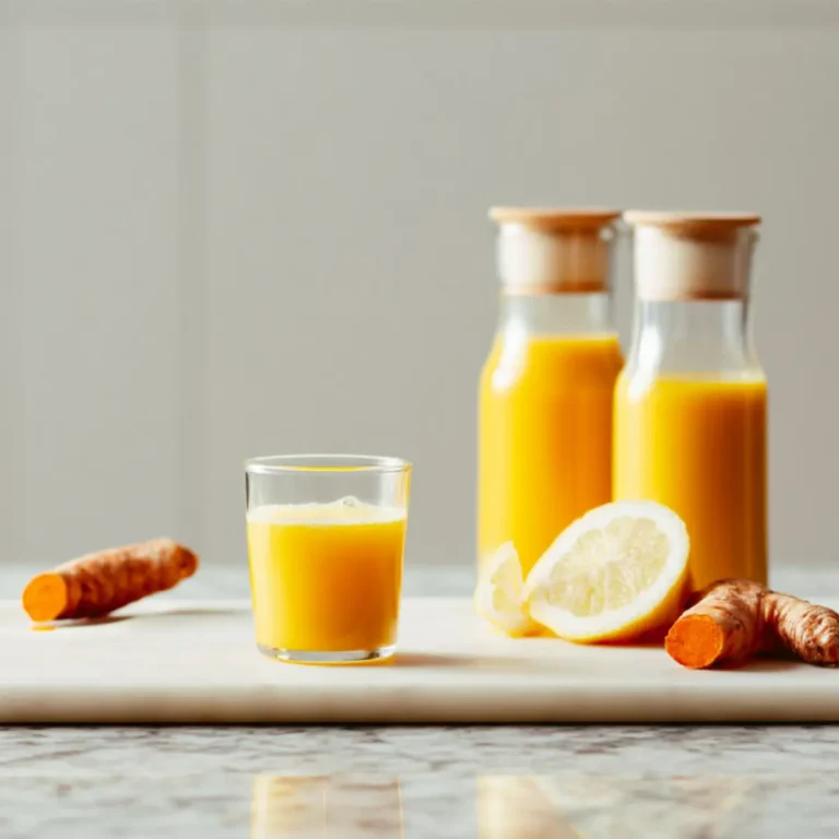 Turmeric Lemon Morning Shot