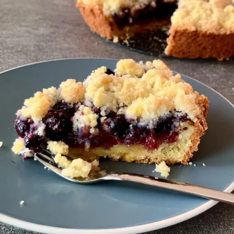 Blaubeer Streuselkuchen