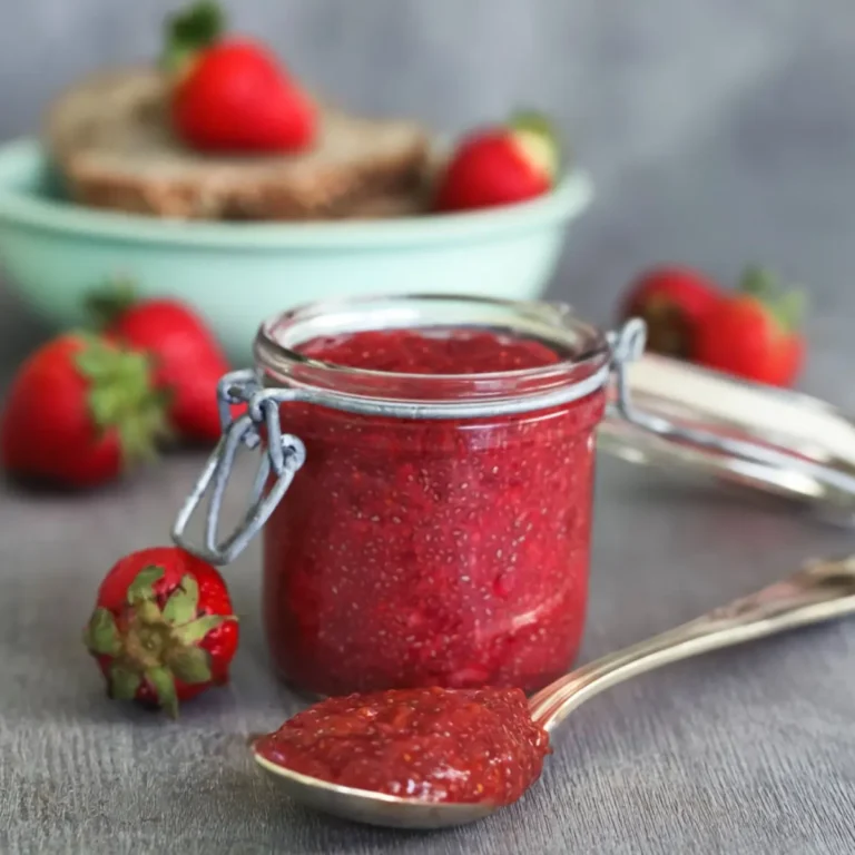 Chia Erdbeer Marmelade