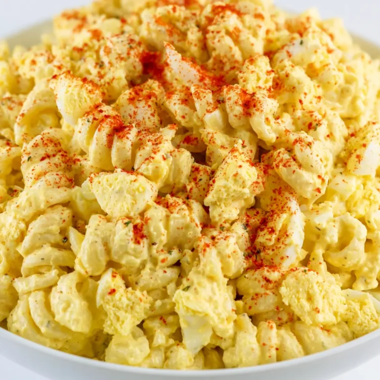 Deviled Egg Pasta Salad