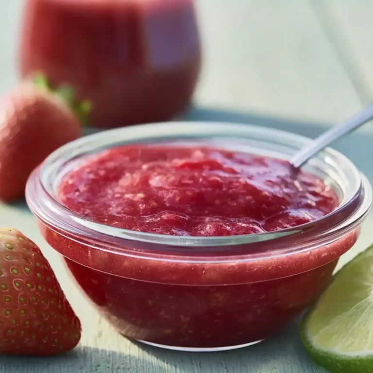 Erdbeer Limetten Marmelade