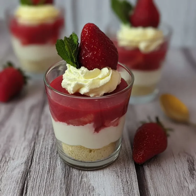 Erdbeer Mascarpone Dessert