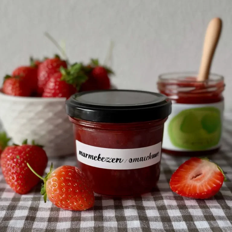 Erdbeermarmelade ohne Zucker
