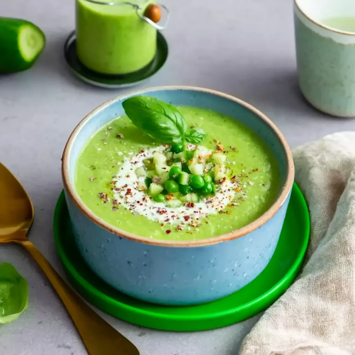 Grüne Gazpacho