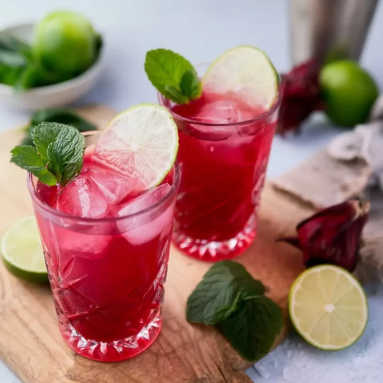 Hibiskus Mocktail