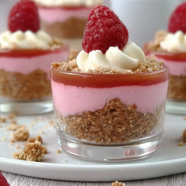 Himbeer Cheesecake mit Salzkaramell und zerstoßenen Digestive Keksen