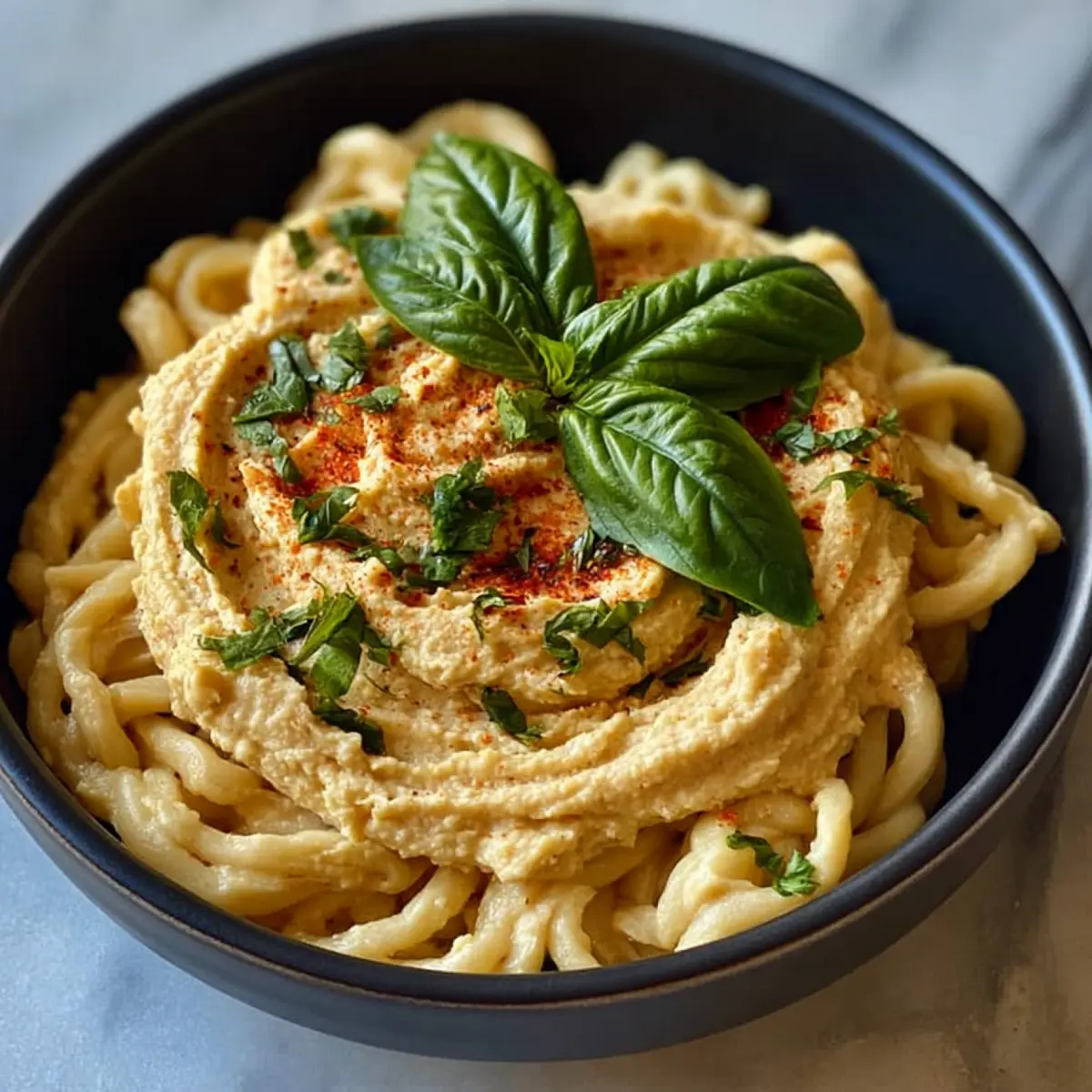 Hummus Pasta