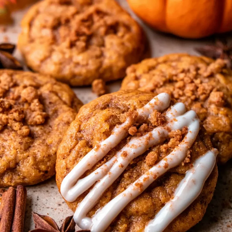 Kürbis-Kaffeekuchen-Cookies