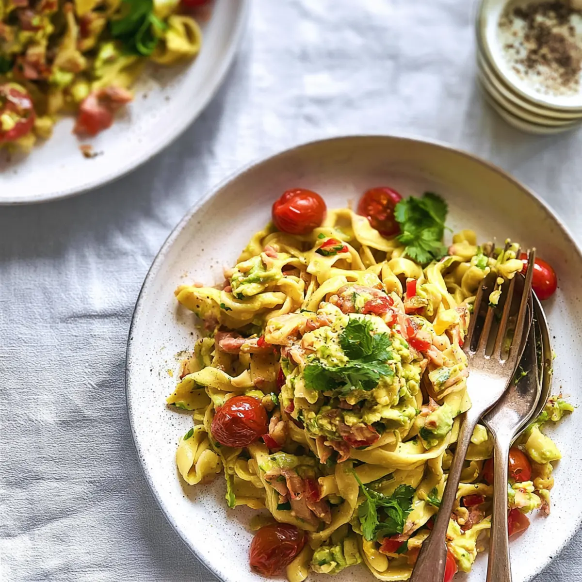 Pasta à la Guacamole