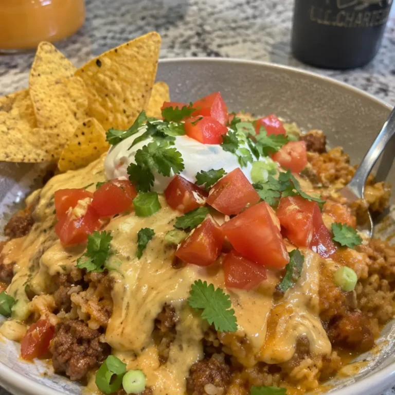 Queso Taco Rice