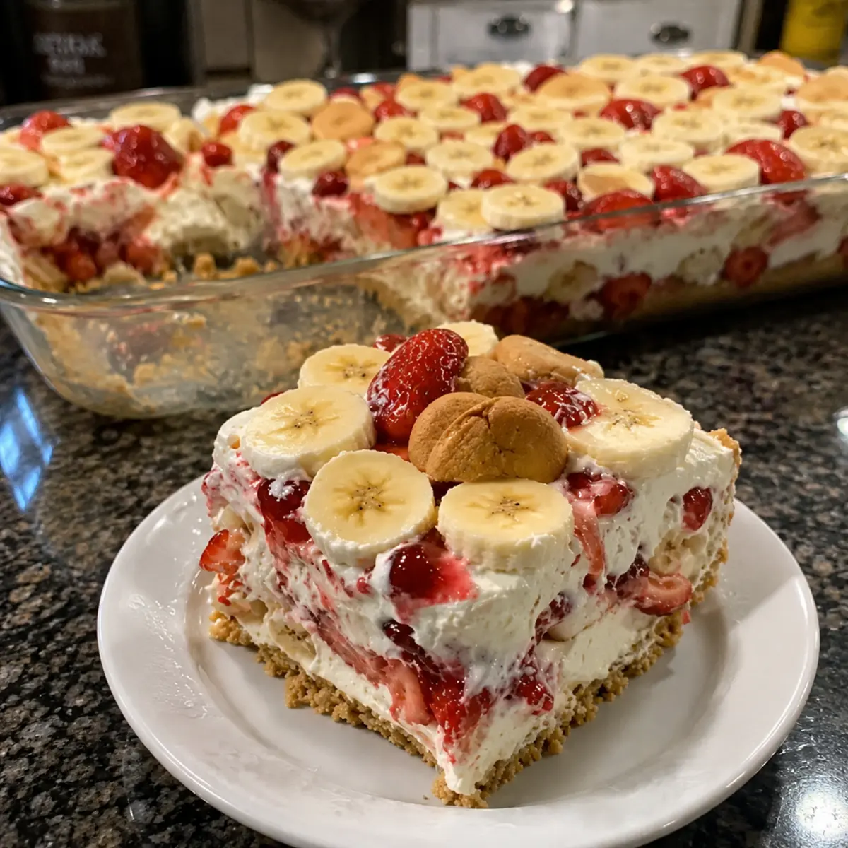 Strawberry Banana Pudding Dream