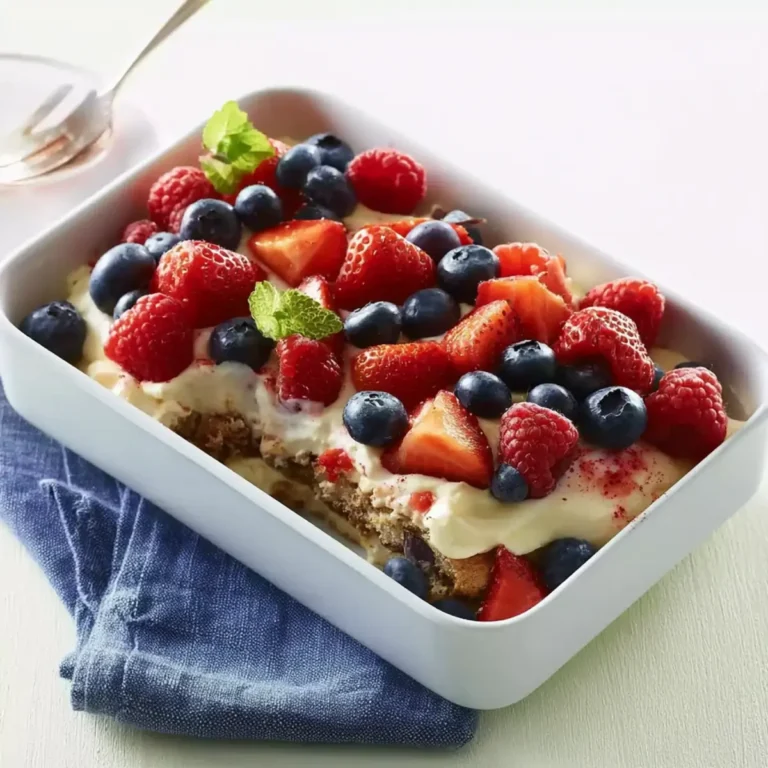 Tiramisu mit Sommerbeeren