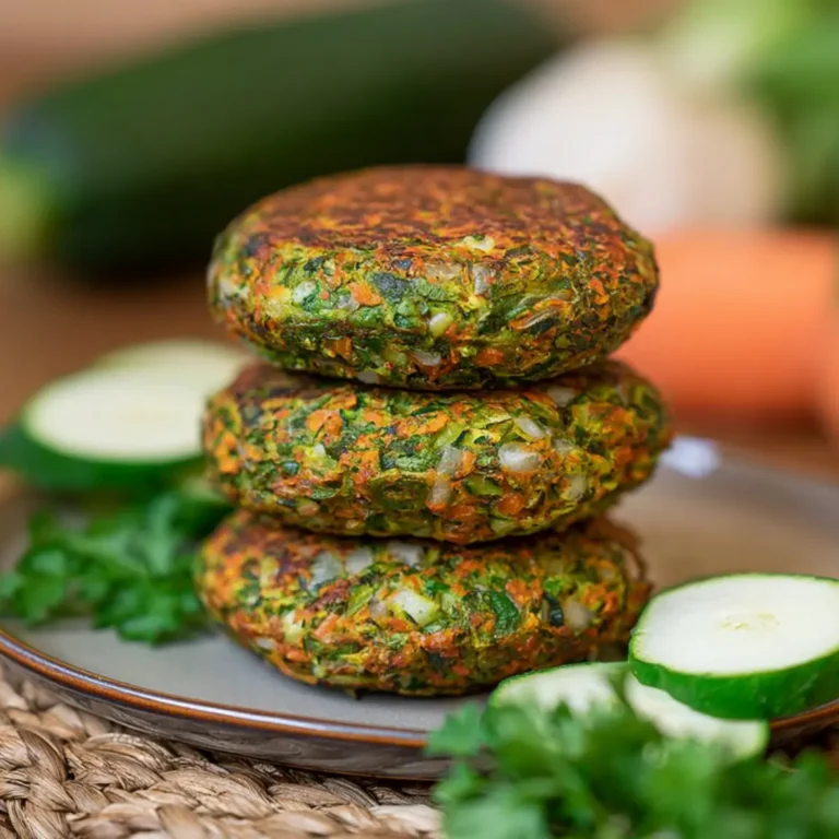 Vegane Zucchini Puffer