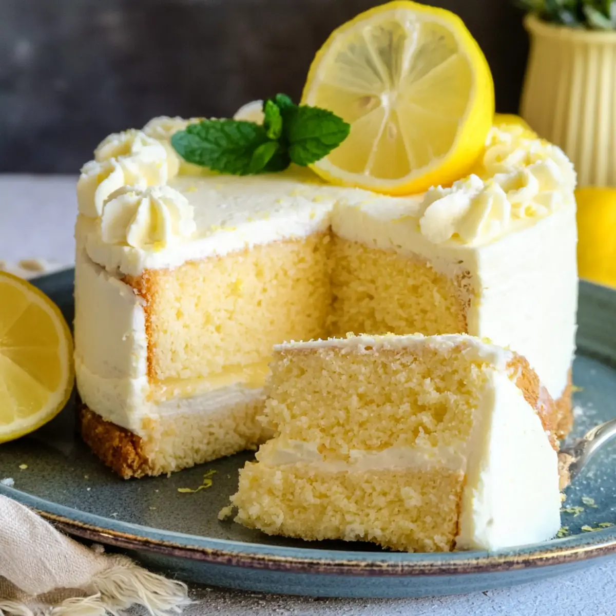 Zitronen Mascarpone Torte