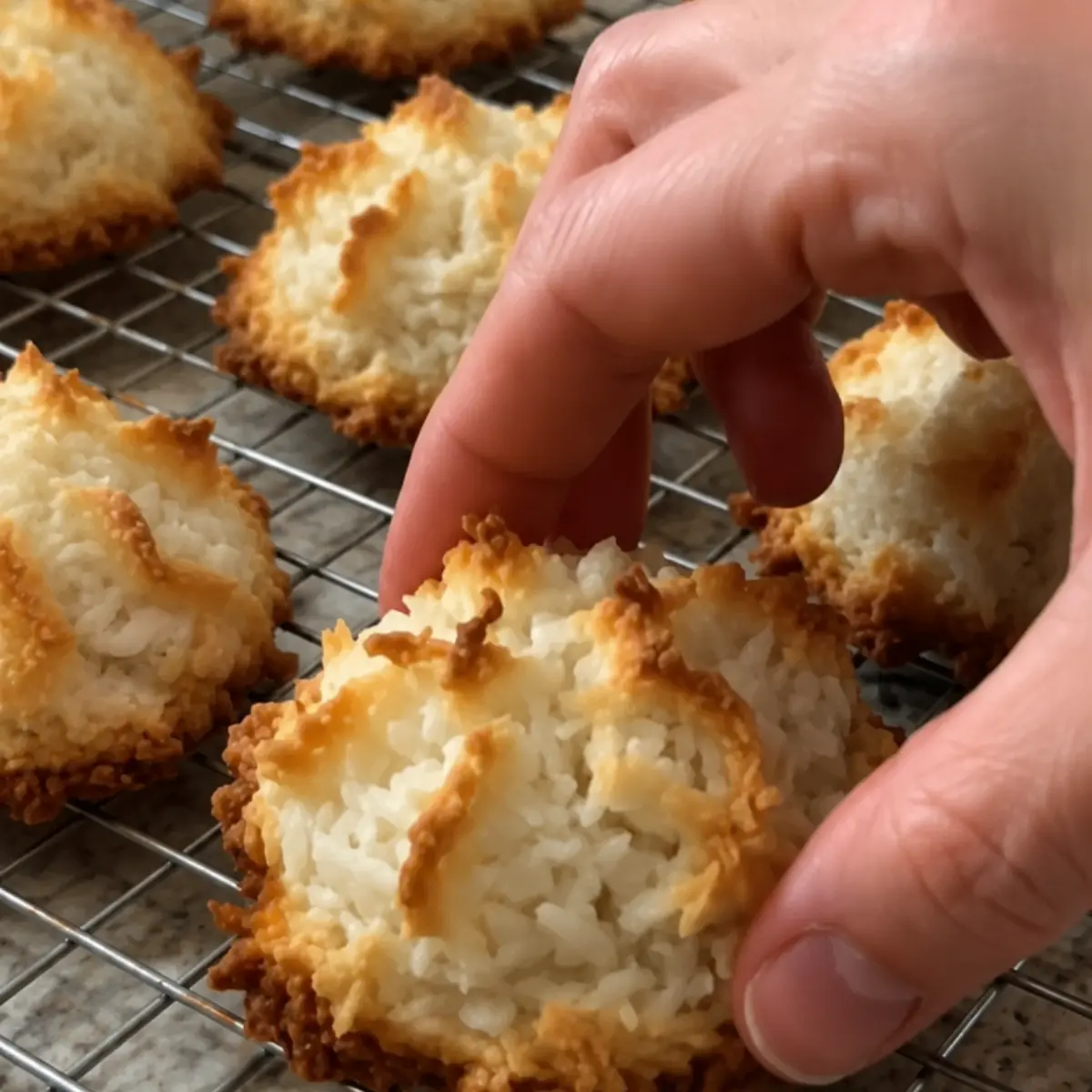 3-Ingredient Coconut Macaroons