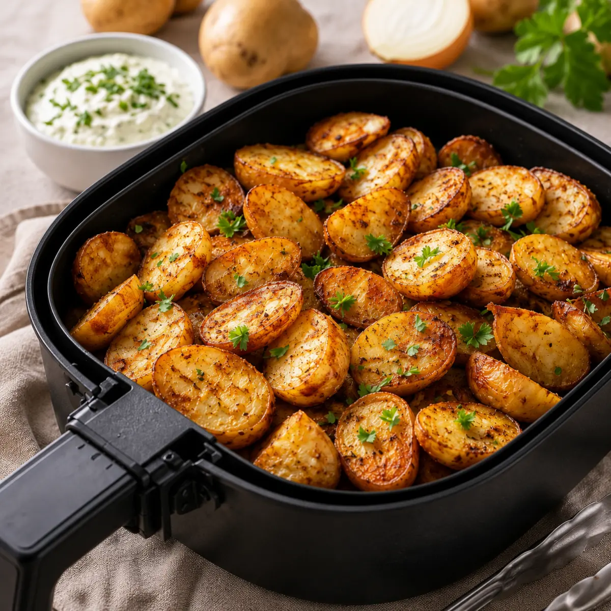 Airfryer Bratkartoffeln