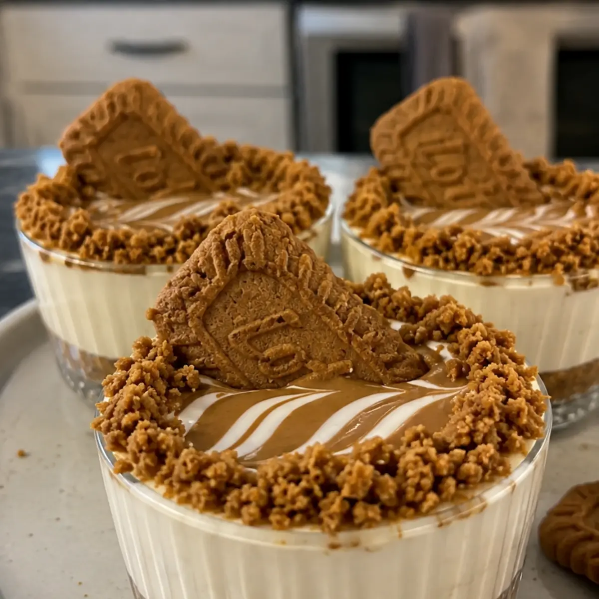Biscoff Cheesecake Cups