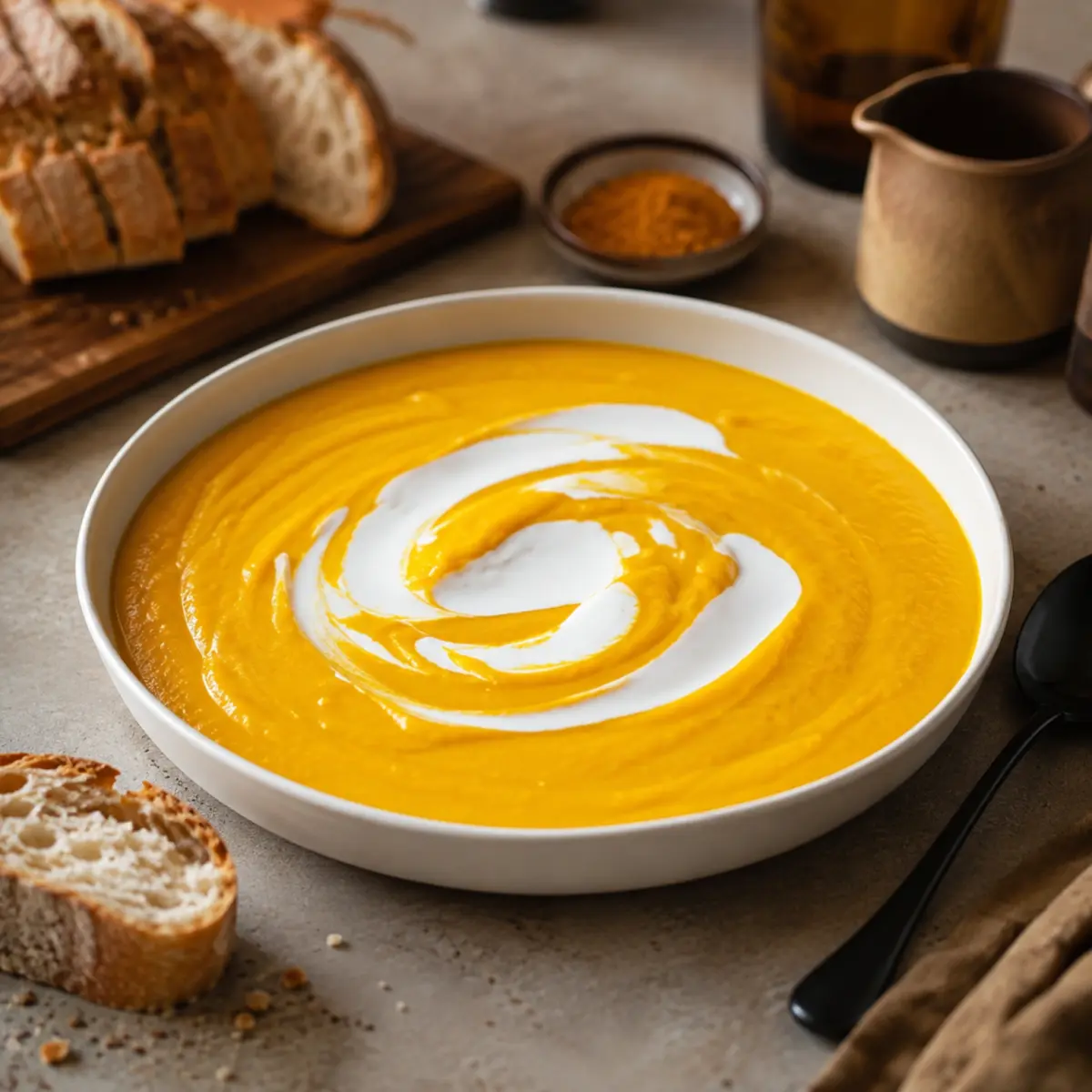 Butternusskürbissuppe