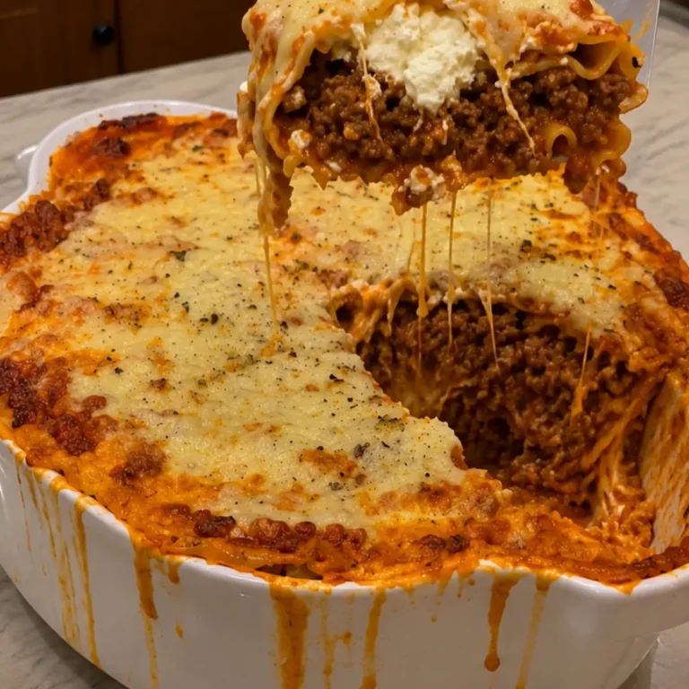Cheesy Baked lasagna