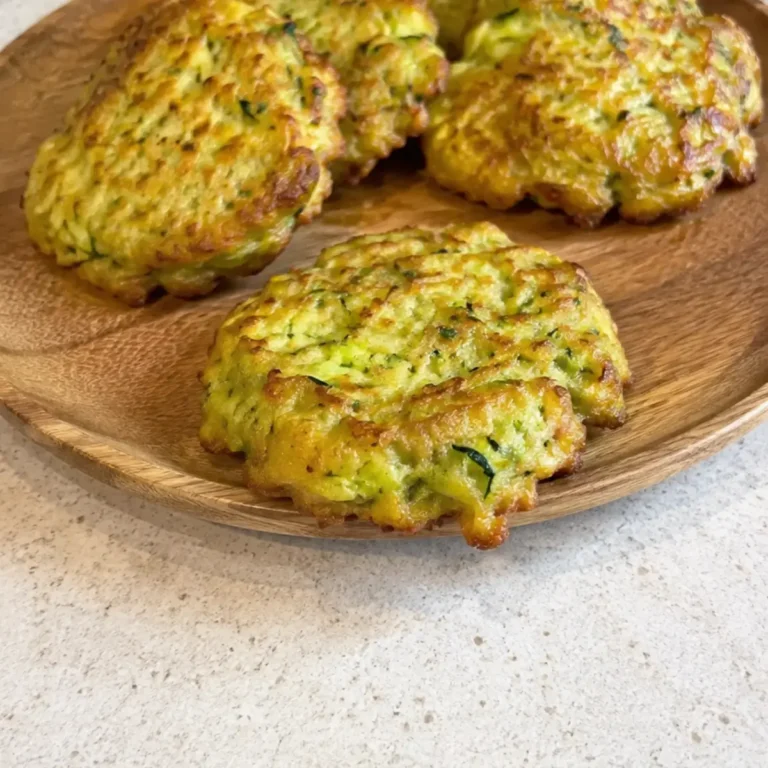 Cheesy Zucchini Fritters