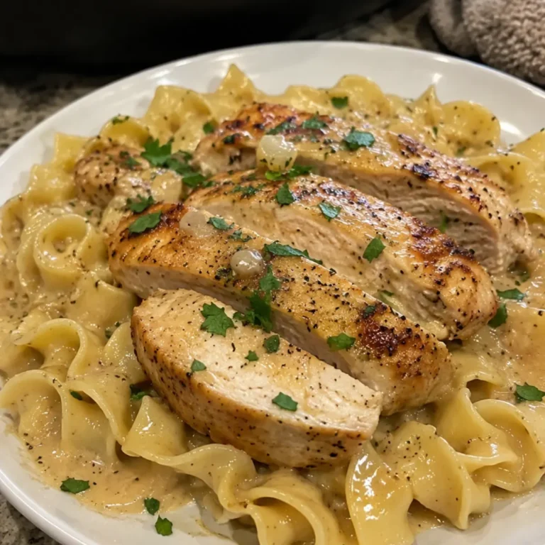 Chicken with Buttered Noodles