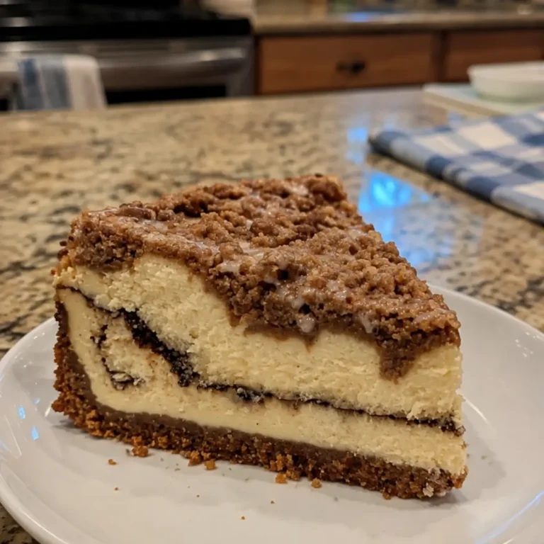 Coffee Cake Cheesecake