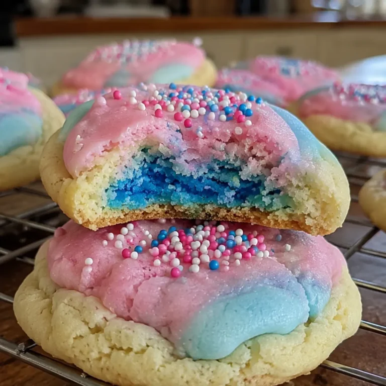Cotton Candy Cookies