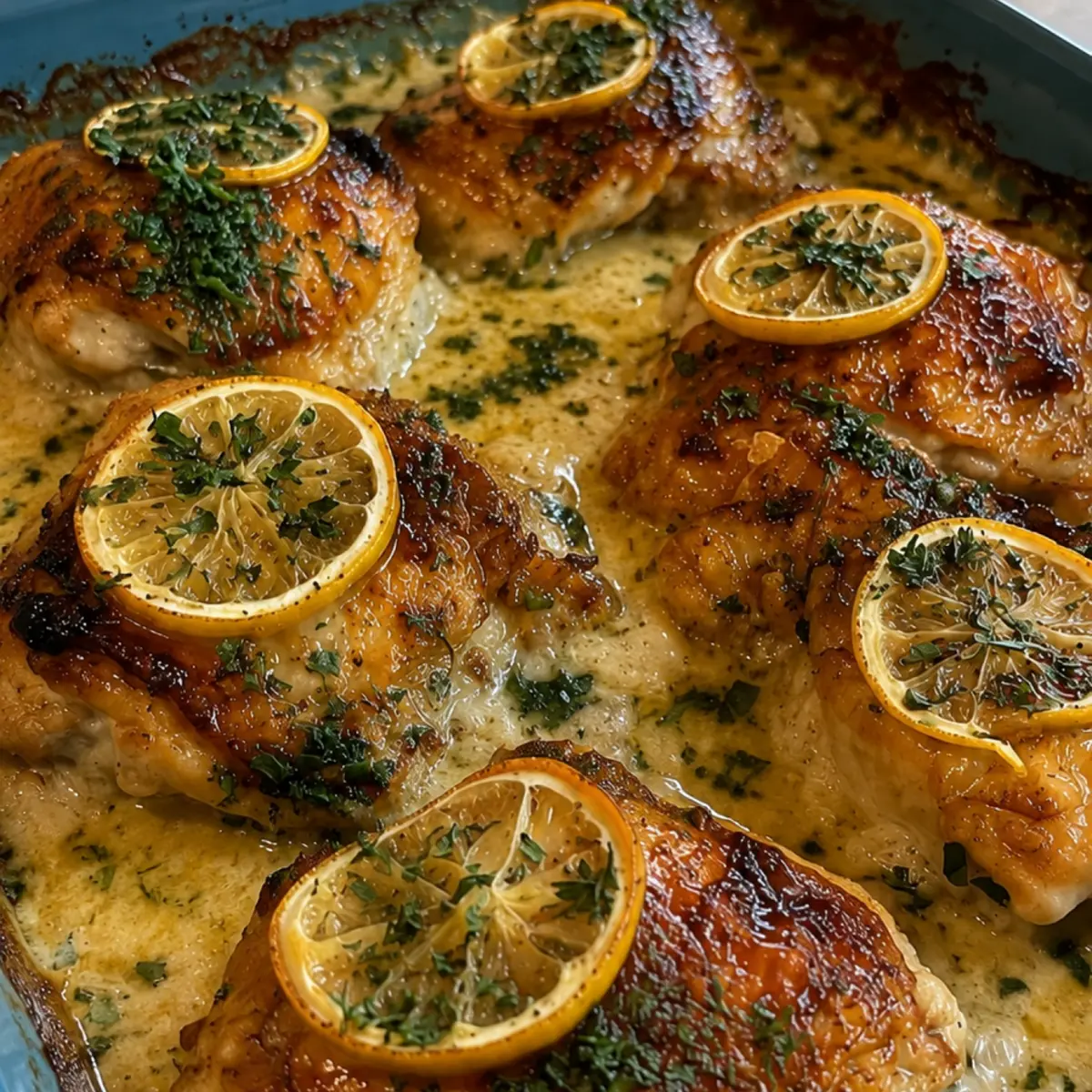 Creamy Lemon Garlic Parmesan Chicken