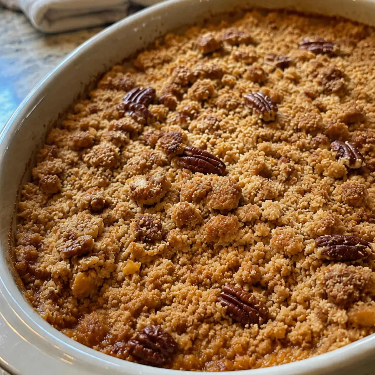 Crockpot Pumpkin Cobbler with Cake Mix