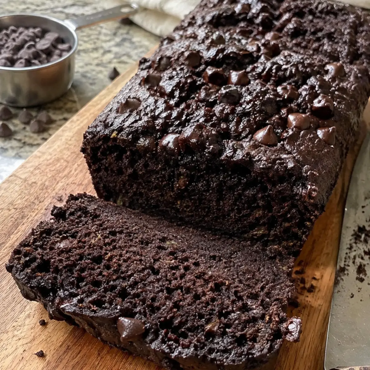 Double Chocolate Zucchini Bread