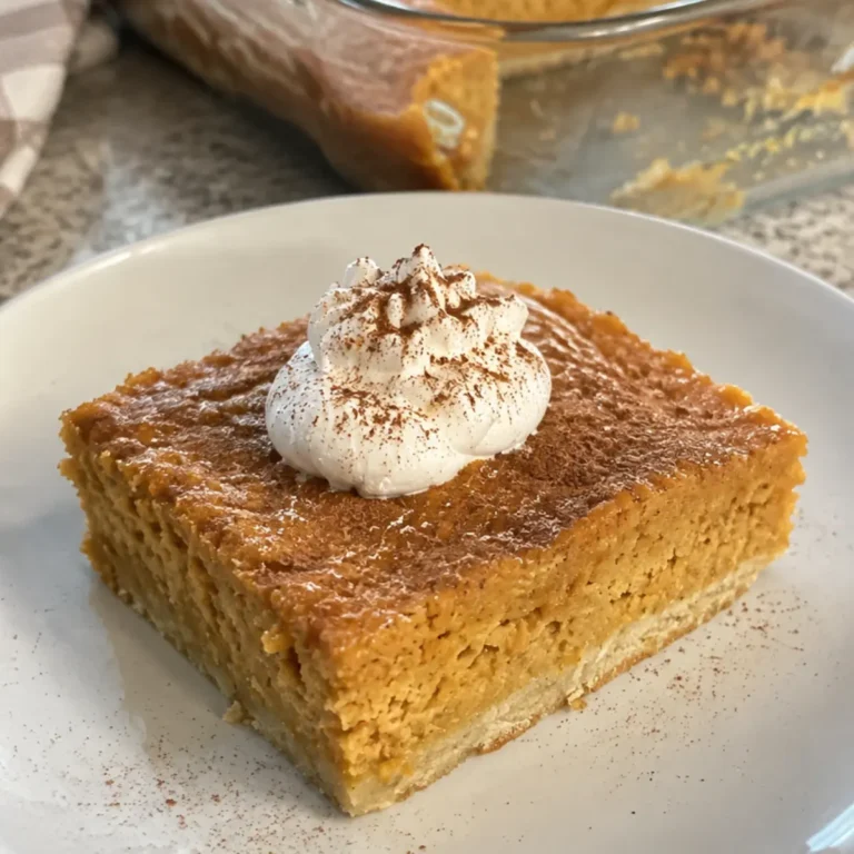 Keto Pumpkin Gooey Butter Cake