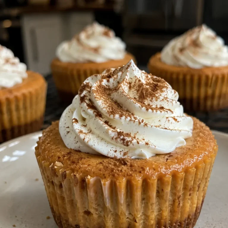 Mini Pumpkin Cheesecakes