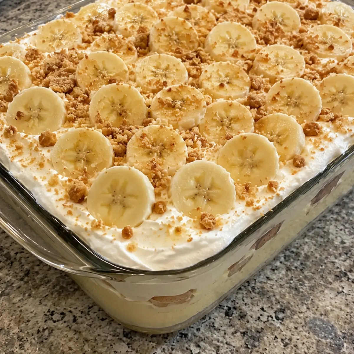 No-Bake Banana Pudding Lush