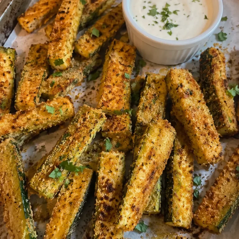 Parmesan Zucchini Fries
